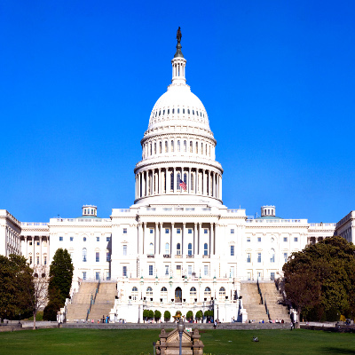 Campidoglio a Washington DC, negli Stati Uniti d'America